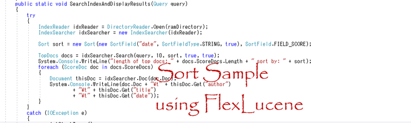 SortSample